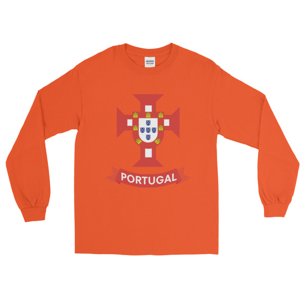 Flag Portugal Sea 1500 - Long Sleeve T-Shirt