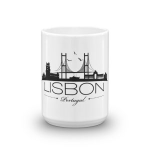Lisbon City Silhouette – Mug