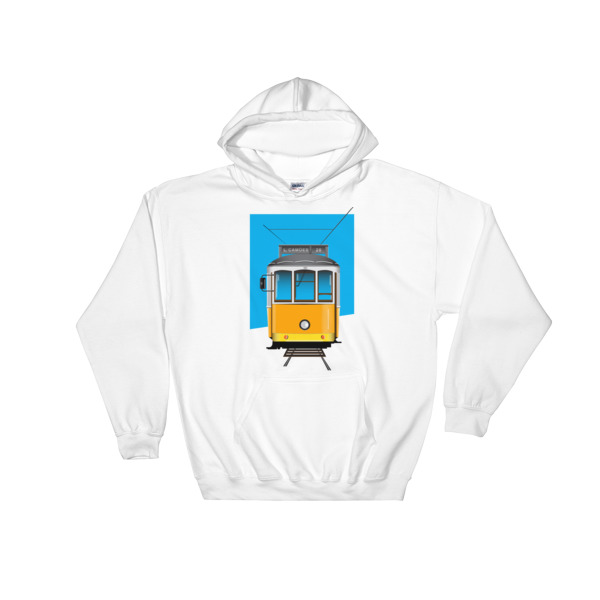 Tram 28 Largo Camões - Hooded Sweatshirt