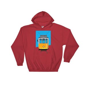 Tram 28 Largo Camões - Hooded Sweatshirt