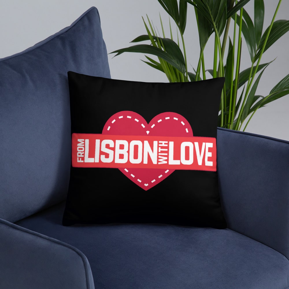 From Lisbon With Love - Square Pillow