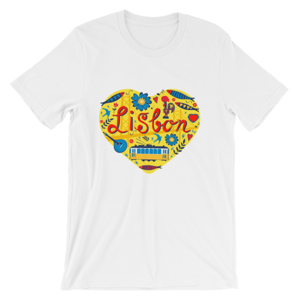 Love For Lisbon - Short-Sleeve Unisex T-Shirt
