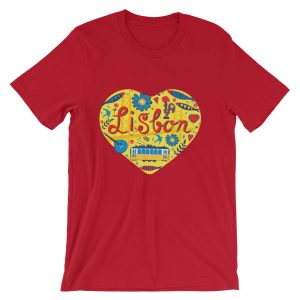 Love For Lisbon - Short-Sleeve Unisex T-Shirt