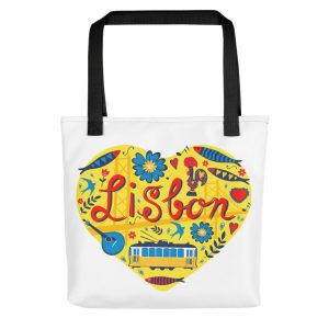Love For Lisbon - All-Over Tote Bag