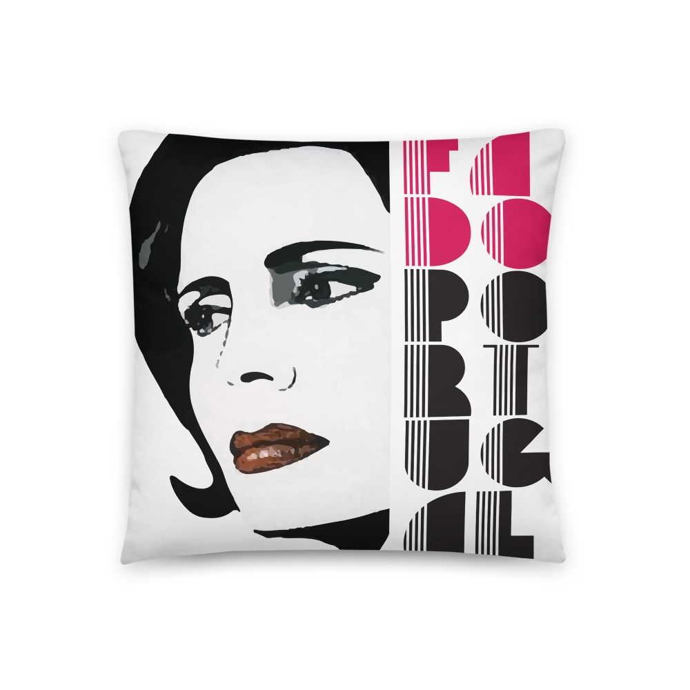 Amália Rodrigues Fado Portugal - Square Pillow