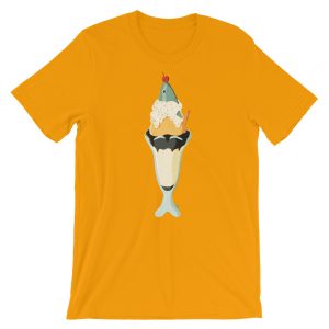 Ice Cream Sardine - Short-Sleeve Unisex T-Shirt