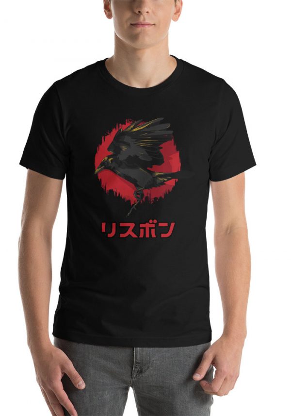 Crow Lisbon Japanese - Short-Sleeve Unisex T-Shirt