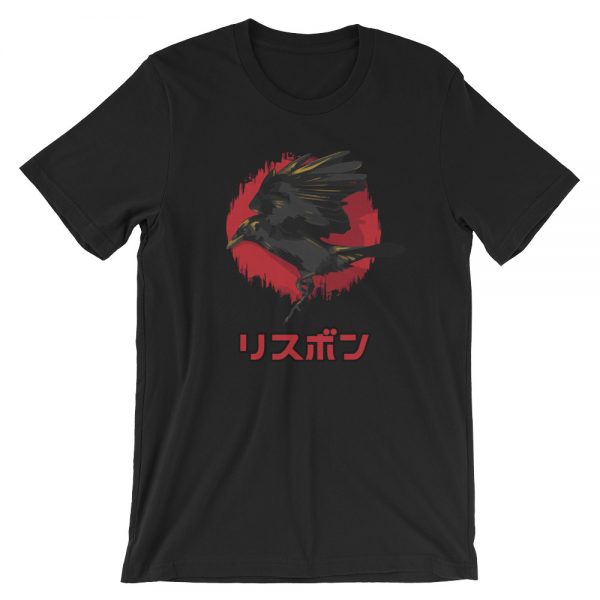 Crow Lisbon Japanese - Short-Sleeve Unisex T-Shirt