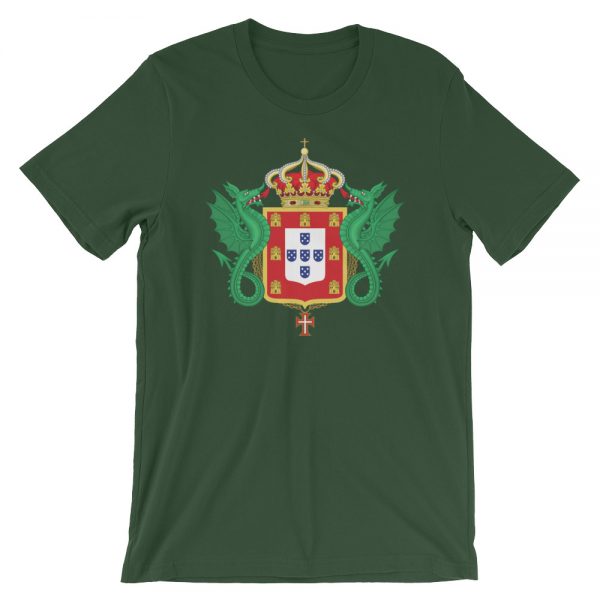 Portuguese Royal Coat of Arms - Short-Sleeve Unisex T-Shirt