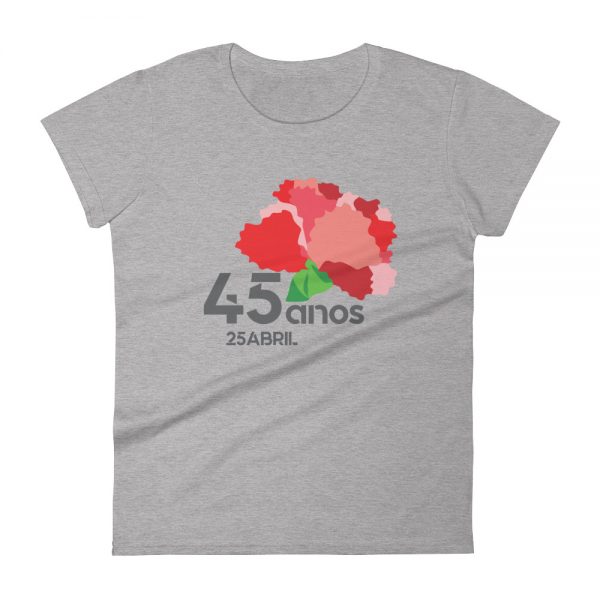 25 Abril - 45 Anos - Women's Short Sleeve T-Shirt