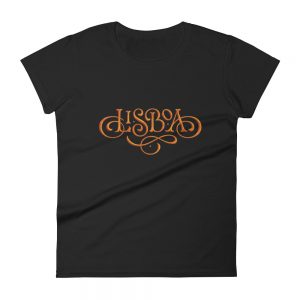 Lisboa Calligraphy - Women's Short Sleeve T-Shirt