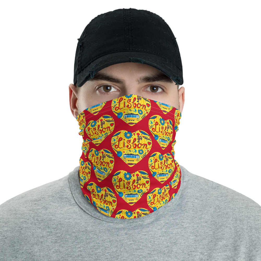 Love For Lisbon - Face Mask Neck Gaiter