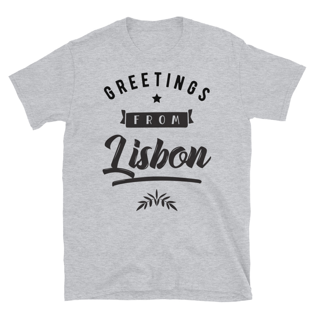 Greetings from Lisbon - Unisex Softstyle T-Shirt