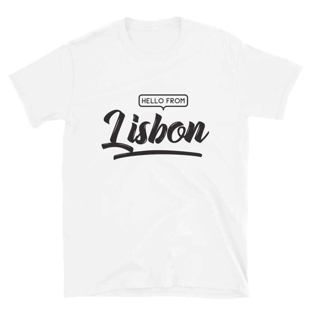 Hello From Lisbon - Unisex Softstyle T-Shirt
