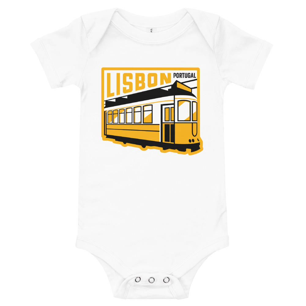 Lisbon Portugal Tram - Infant Bodysuit