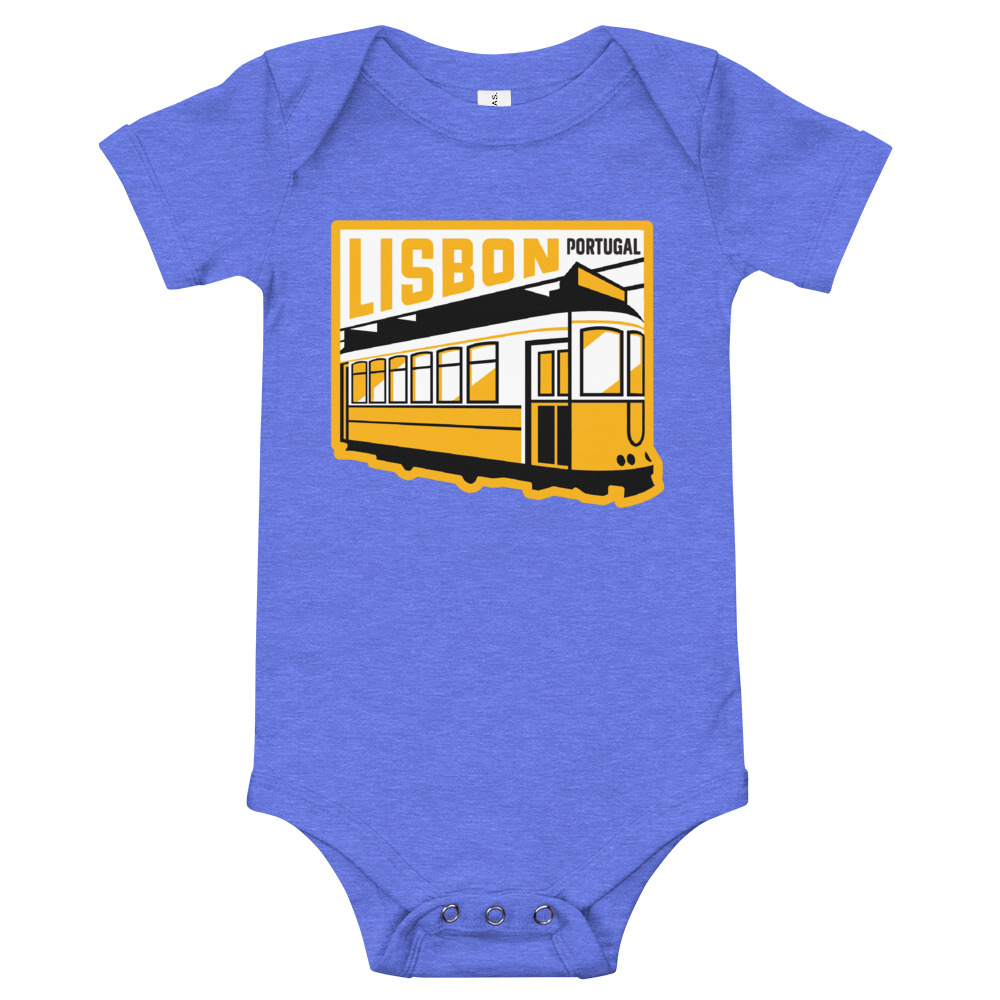 Lisbon Portugal Tram - Infant Bodysuit