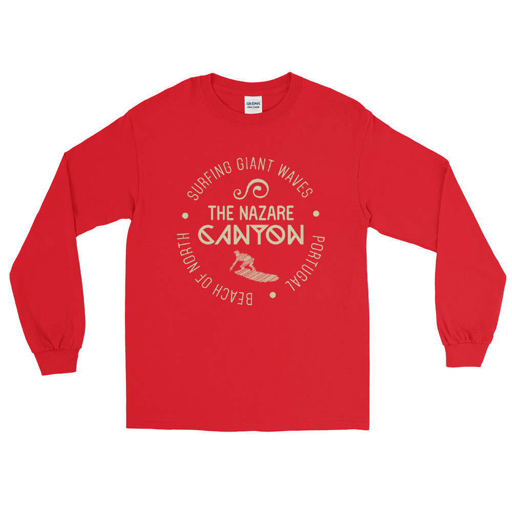 The Nazare Canyon - Long Sleeve T-Shirt