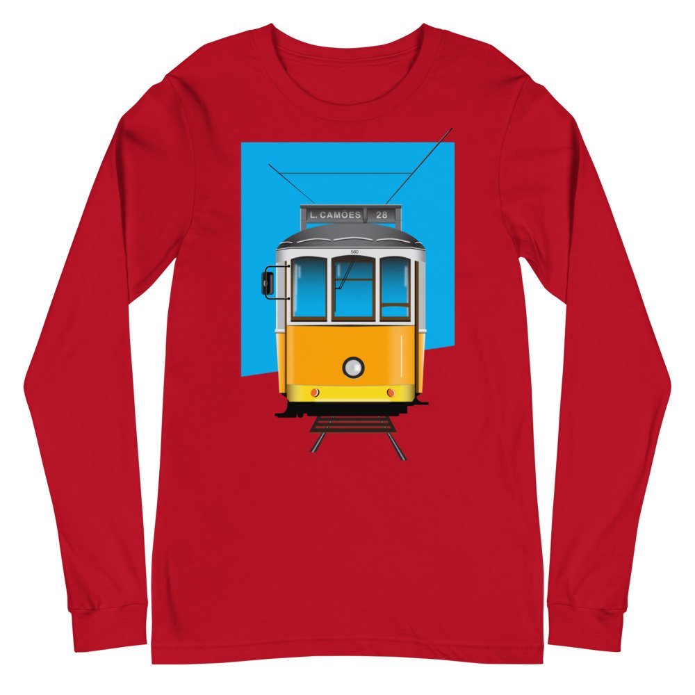 Tram 28 Largo Camões – Long Sleeve T-Shirt