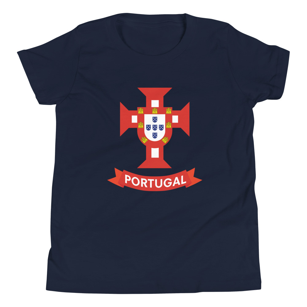 Flag Portugal Sea 1500 – Youth Short Sleeve T-Shirt