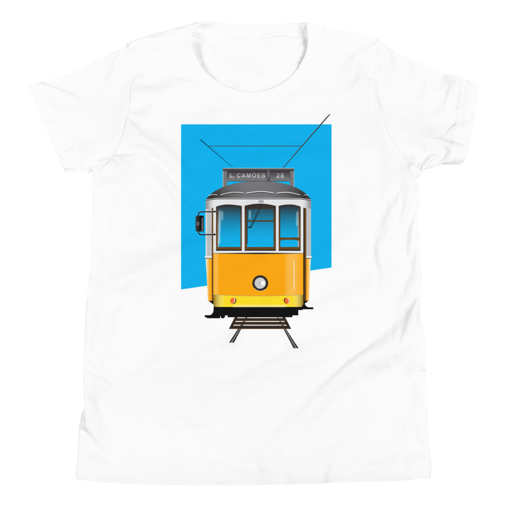 Tram 28 Largo Camões – Youth Short Sleeve T-Shirt