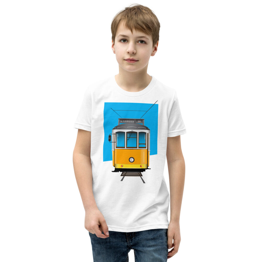Tram 28 Largo Camões – Youth Short Sleeve T-Shirt